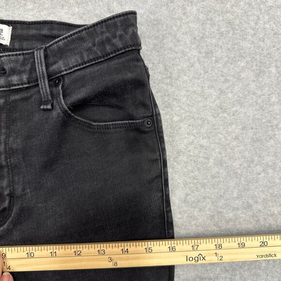 Abercrombie & Fitch Jeans WMNS 28/6R Black Wash Denim The Super Skinny High Rise - Picture 7 of 10